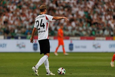 PKO BP Ekstraklasa maçında Jan Ziolkowski Stadion Miejski Legii Warszawa 'daki Legia Warszawa ve Zaglebie Lubin takımları arasında oynadı. (Maciej Rogowski))