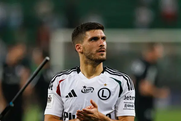 Stock image Ruben Vinagre  during PKO BP Ekstraklasa game between teams of  Legia Warszawa and Zaglebie Lubin  at Stadion Miejski Legii Warszawa, Warsaw, Poland (Maciej Rogowski)