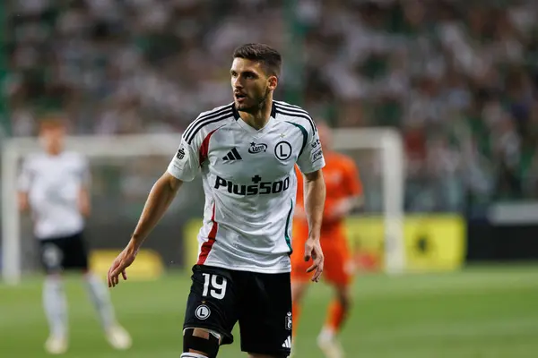 stock image Ruben Vinagre  during PKO BP Ekstraklasa game between teams of  Legia Warszawa and Zaglebie Lubin  at Stadion Miejski Legii Warszawa, Warsaw, Poland (Maciej Rogowski)