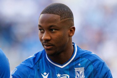 Adriel Ba Loua PKO BP Ekstraklasa maçı sırasında Lech Poznan ve Gornik Zabrze takımları arasında Enea Stadion, Poznan, Polonya (Maciej Rogowski)