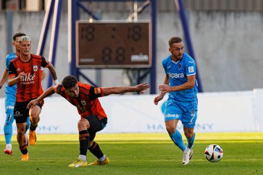 Edin Visca Avrupa Ligi ikinci tur eleme maçında MFK Ruzomberok ve Trabzonspor takımları arasında Stadyum MFK Ruzomberok, Slovakya 'da (Maciej Rogowski)