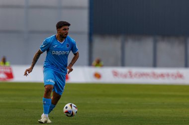 Ozan Tufan Avrupa Ligi ikinci tur eleme maçında MFK Ruzomberok ve Trabzonspor takımları arasında Stadyum MFK Ruzomberok, Slovakya 'da (Maciej Rogowski)