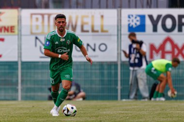 Roberto Alves PKO BP Ekstraklasa maçında Radomiak Radom ve Jagiellonia Bialystok takımları arasında Stadion Miejski im 'de oynadı. Braci Czachorow, Radom, Polonya (Maciej Rogowski)