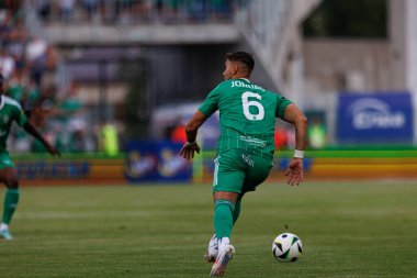 Bruno Jordao, PKO BP Ekstraklasa maçında Radomiak Radom ve Jagiellonia Bialystok takımları arasında Stadion Miejski im 'de oynadı. Braci Czachorow, Radom, Polonya (Maciej Rogowski)