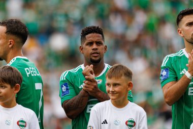 Stadyumdaki Radomiak Radom ve Jagiellonia Bialystok takımları arasında oynanan PKO BP Ekstraklasa maçı sırasında Vagner Dias. Braci Czachorow, Radom, Polonya (Maciej Rogowski)