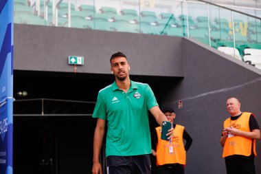 Luis Rocha, PKO BP Ekstraklasa maçında Radomiak Radom ve Jagiellonia Bialystok takımları arasında Stadion Miejski im 'de oynadı. Braci Czachorow, Radom, Polonya (Maciej Rogowski)