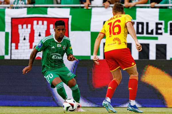 stock image Vagner Dias  during PKO BP Ekstraklasa game between teams of Radomiak Radom and Jagiellonia Bialystok at Stadion Miejski im. Braci Czachorow,  Radom, Poland (Maciej Rogowski)