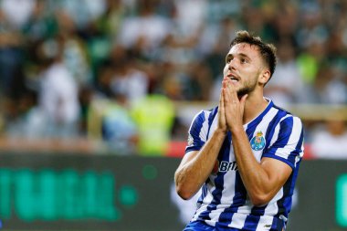 Nico Gonzalez Supertaca Candido de Oliveira 2024 maçında Estadio Municipal de Aveiro 'daki Sporting CP ve FC Porto takımları arasında oynadı.