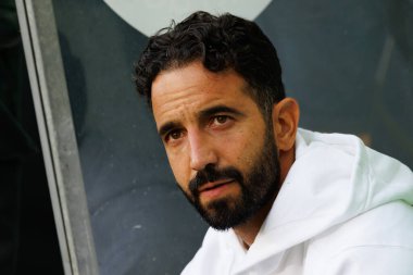 Ruben Amorim  during Supertaca Candido de Oliveira 2024  game between teams of Sporting CP and FC Porto at Estadio Municipal de Aveiro clipart