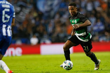 Cin Catamo Supertaca Candido de Oliveira 2024 maçında Estadio Municipal de Aveiro, Portekiz 'deki Sporting CP ve FC Porto takımları arasında (Maciej Rogowski)