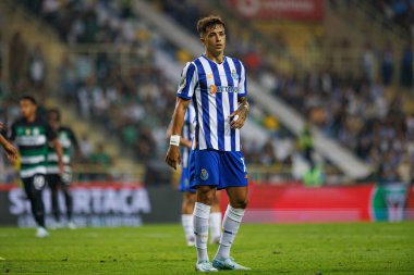 İvan Jaime Supertaca Candido de Oliveira 2024 maçında Estadio Municipal de Aveiro, Portekiz 'deki Sporting CP ve FC Porto takımları arasında (Maciej Rogowski)