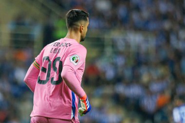 Diogo Costa Supertaca Candido de Oliveira 2024 maçında Estadio Municipal de Aveiro, Portekiz 'deki Sporting CP ve FC Porto takımları arasında (Maciej Rogowski)