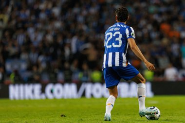 Joao Mario Supertaca Candido de Oliveira 2024 maçında Estadio Municipal de Aveiro, Portekiz 'deki Sporting CP ve FC Porto takımları arasında (Maciej Rogowski)