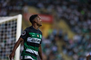 Cin Catamo Supertaca Candido de Oliveira 2024 maçında Estadio Municipal de Aveiro, Portekiz 'deki Sporting CP ve FC Porto takımları arasında (Maciej Rogowski)