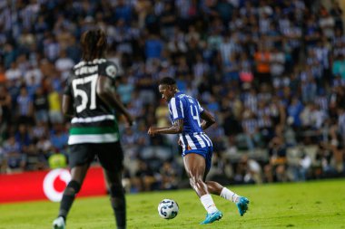 Otavio Ataide Supertaca Candido de Oliveira 2024 maçında Portekiz 'in Estadio Municipal de Aveiro kentinde bulunan Sporting CP ve FC Porto takımları arasında (Maciej Rogowski)