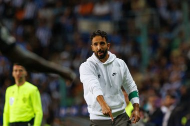 Ruben Amorim Supertaca Candido de Oliveira 2024 maçında Estadio Municipal de Aveiro, Portekiz 'deki Sporting CP ve FC Porto takımları arasında oynadı (Maciej Rogowski)