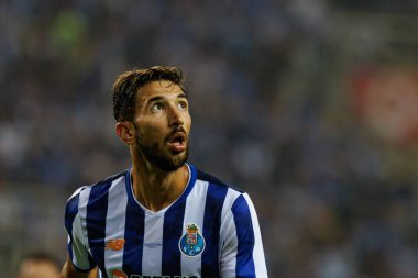 Marko Grujiç Supertaca Candido de Oliveira 2024 maçında Portekiz 'in Estadio Municipal de Aveiro kentinde bulunan Sporting CP ve FC Porto takımları arasında (Maciej Rogowski)