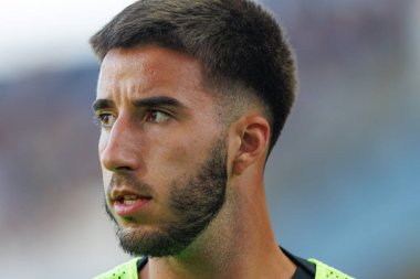 Goncalo Inacio Supertaca Candido de Oliveira 2024 maçı sırasında Portekiz 'in Aveiro şehrinde bulunan Estadio Municipal de Aveiro' da bulunan Sporting CP ve FC Porto takımları arasında (Maciej Rogowski)
