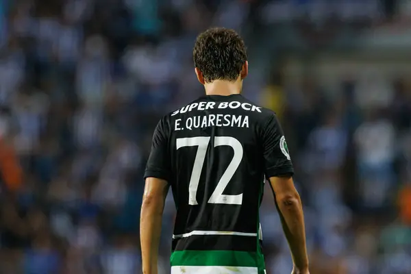 Stock image Eduardo Quaresma  during Supertaca Candido de Oliveira 2024  game between teams of Sporting CP and FC Porto at Estadio Municipal de Aveiro, Portugal (Maciej Rogowski)