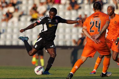 Beni Mukendi Liga Portekiz maçı sırasında Casa Pia AC ve Boavista FC takımları arasında Estadio Municipal Rio Maior 'da (Maciej Rogowski)