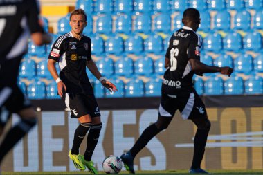 Estadio Belediyesi Rio Maior 'daki Casa Pia AC ve Boavista FC takımları arasında oynanan Liga Portekiz maçı sırasında Nermin Zolotic (Maciej Rogowski)