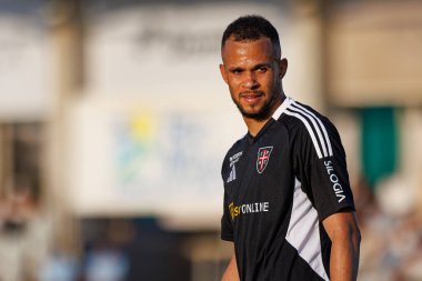 Pablo Roberto, Liga Portekiz maçı sırasında Casa Pia AC ve Boavista FC takımları arasında Estadio Municipal Rio Maior 'da (Maciej Rogowski)