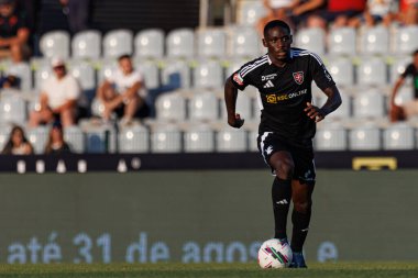 Beni Mukendi Liga Portekiz maçı sırasında Casa Pia AC ve Boavista FC takımları arasında Estadio Municipal Rio Maior 'da (Maciej Rogowski)