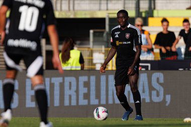 Beni Mukendi Liga Portekiz maçı sırasında Casa Pia AC ve Boavista FC takımları arasında Estadio Municipal Rio Maior 'da (Maciej Rogowski)