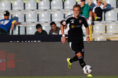 Estadio Belediyesi Rio Maior 'daki Casa Pia AC ve Boavista FC takımları arasında oynanan Liga Portekiz maçı sırasında Nermin Zolotic (Maciej Rogowski)