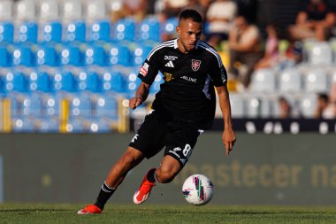 Pablo Roberto, Liga Portekiz maçı sırasında Casa Pia AC ve Boavista FC takımları arasında Estadio Municipal Rio Maior 'da (Maciej Rogowski)