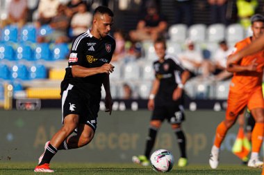 Pablo Roberto, Liga Portekiz maçı sırasında Casa Pia AC ve Boavista FC takımları arasında Estadio Municipal Rio Maior 'da (Maciej Rogowski)