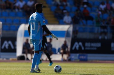 Liga Portekiz maçında Ricardo Batista, Estadio Belediyesi Rio Maior 'daki Casa Pia AC ve Boavista FC takımları arasında oynadı (Maciej Rogowski)