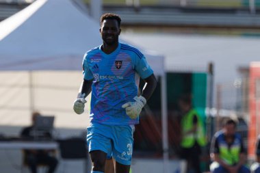 Liga Portekiz maçında Ricardo Batista, Estadio Belediyesi Rio Maior 'daki Casa Pia AC ve Boavista FC takımları arasında oynadı (Maciej Rogowski)