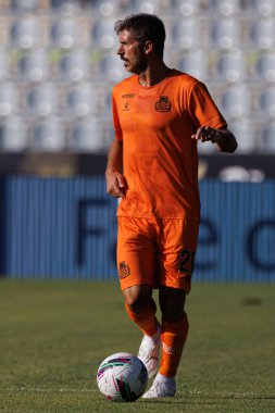 Estadio Belediyesi Rio Maior 'daki Casa Pia AC ve Boavista FC takımları arasında oynanan Liga Portekiz maçı sırasında Filipe Ferreira (Maciej Rogowski)