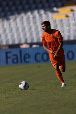 Estadio Belediyesi Rio Maior 'daki Casa Pia AC ve Boavista FC takımları arasında oynanan Liga Portekiz maçı sırasında Filipe Ferreira (Maciej Rogowski)