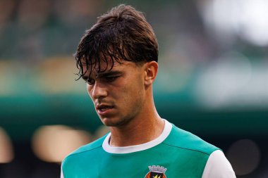 Estadio Jose Alvalade 'deki (Maciej Rogowski) Sporting CP ve Rio Ave FC takımları arasında oynanan Liga Portekiz maçı sırasında Miguel Nobrega)