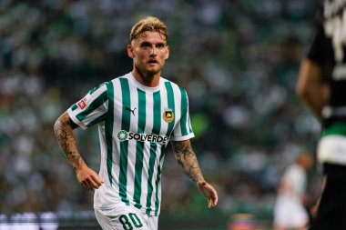 Estadio Jose Alvalade 'deki (Maciej Rogowski) Sporting CP ve Rio Ave FC takımları arasında oynanan Liga Portekiz maçı sırasında Ole Pohlmann)