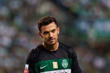 Pedro Goncalves, Liga Portekiz maçı sırasında Estadio Jose Alvalade 'de (Maciej Rogowski)