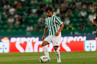 Estadio Jose Alvalade 'deki (Maciej Rogowski) Sporting CP ve Rio Ave FC takımları arasında oynanan Liga Portekiz maçı sırasında Joao Graca)