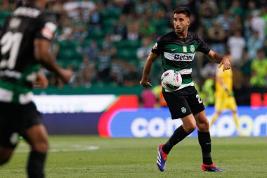 Estadio Jose Alvalade 'deki (Maciej Rogowski) Sporting CP ve Rio Ave FC takımları arasında oynanan Liga Portekiz maçı sırasında Goncalo Inacio)