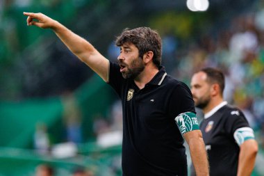Luis Freire, Estadio Jose Alvalade 'deki (Maciej Rogowski) Sporting CP ve Rio Ave FC takımları arasında oynanan Liga Portekiz maçı sırasında)