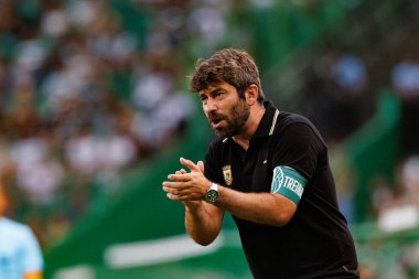 Luis Freire, Estadio Jose Alvalade 'deki (Maciej Rogowski) Sporting CP ve Rio Ave FC takımları arasında oynanan Liga Portekiz maçı sırasında)