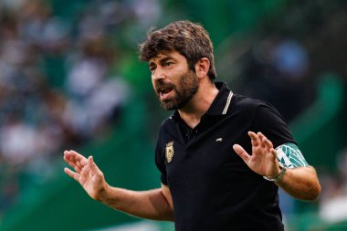 Luis Freire, Estadio Jose Alvalade 'deki (Maciej Rogowski) Sporting CP ve Rio Ave FC takımları arasında oynanan Liga Portekiz maçı sırasında)