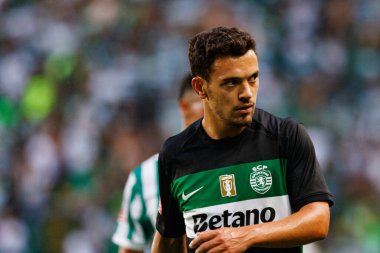 Pedro Goncalves, Liga Portekiz maçı sırasında Estadio Jose Alvalade 'de (Maciej Rogowski)