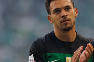 Pedro Goncalves, Liga Portekiz maçı sırasında Estadio Jose Alvalade 'de (Maciej Rogowski)