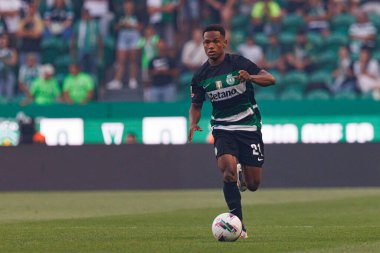 Estadio Jose Alvalade 'deki (Maciej Rogowski) Sporting CP ve Rio Ave FC takımları arasında oynanan Liga Portekiz maçı sırasında Geny Catamo)