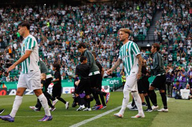 Manuel Nobrega, Patrick William Liga Portekiz maçı sırasında Estadio Jose Alvalade 'de (Maciej Rogowski)