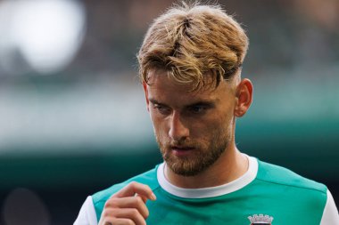 Estadio Jose Alvalade 'deki (Maciej Rogowski) Sporting CP ve Rio Ave FC takımları arasında oynanan Liga Portekiz maçı sırasında Ole Pohlmann)