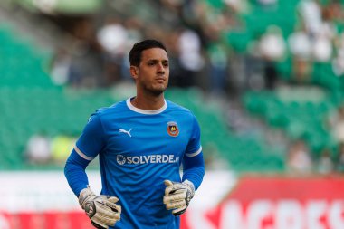 Estadio Jose Alvalade 'de (Maciej Rogowski) Sporting CP ve Rio Ave FC takımları arasında oynanan Liga Portekiz maçı sırasında Jhonatan)