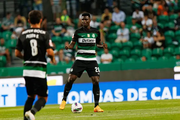 stock image Ousmane Diomande  during Liga Portugal game between teams of Sporting CP and Rio Ave FC  at Estadio Jose Alvalade (Maciej Rogowski)